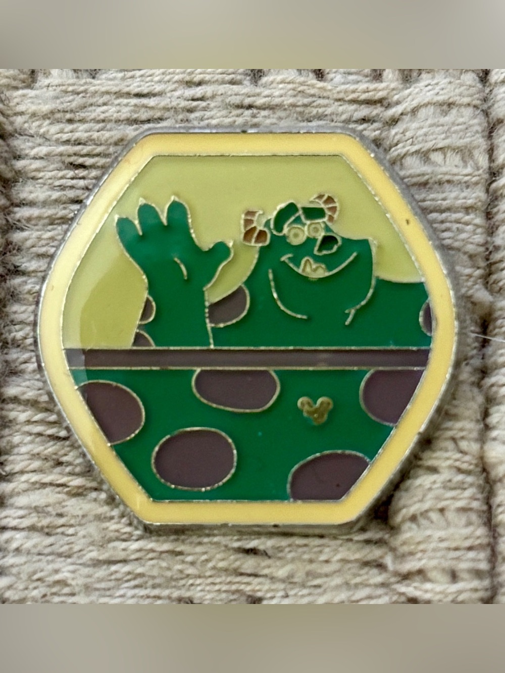 DISNEY 2015 Hong Kong Disneyland Monsters, Inc. Sulley Ferris Wheel Pin